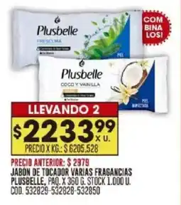 Coto Plusbelle jabon de tocador oferta