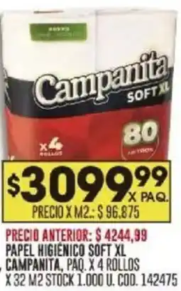 Coto Campanita Soft XL oferta