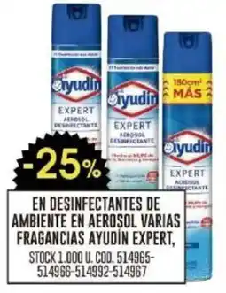 Coto Ayudin Expert desinfectantes de ambiente en aerosol oferta