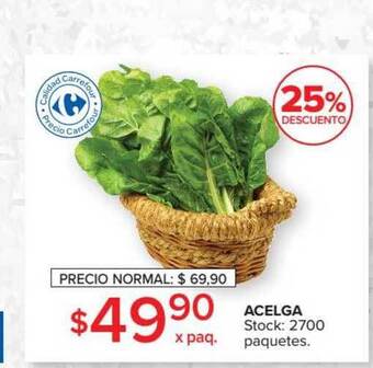 Carrefour Acelga oferta