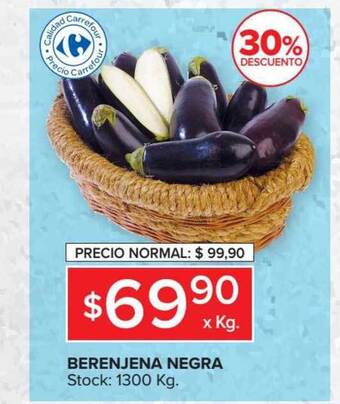 Carrefour Berenjena Negra oferta
