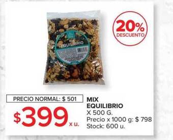 Carrefour Mix Equilibrio x 500g oferta