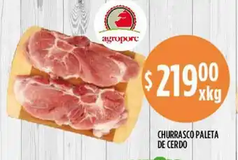 Supermercados Toledo Churrasco Paleta De Cerdo oferta