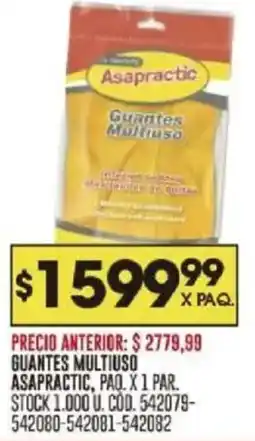 Coto Asapractic Guantes multiuso oferta