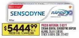 Coto Sensodyne crema dental rapido alivio oferta