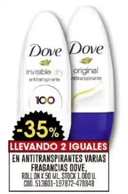 Coto Dove antiperspirantes oferta