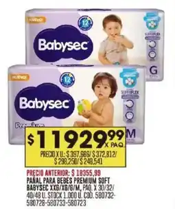 Coto Babysec premium soft oferta