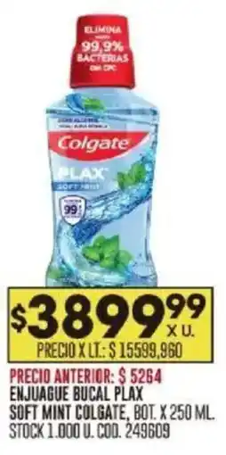 Coto Colgate Plax enjuage bucal oferta