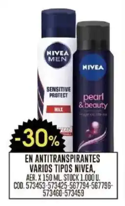 Coto Nivea antiperspirantes oferta