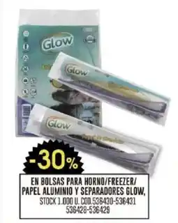 Coto Glow bolsas para horno/freezer/papel aluminio oferta