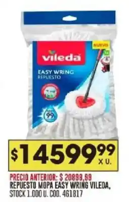 Coto Vileda repuesto mopa easy wring oferta