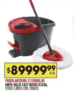 Coto Vileda mopa + balde easy wring oferta