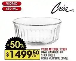 Coto Crisa bowl sensacion oferta