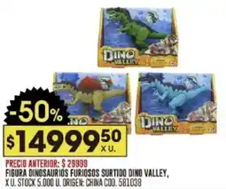 Coto Dino Valley figura dinosaurios furiosos oferta