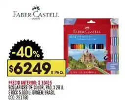 Coto Faber Castell ecolapices de color oferta
