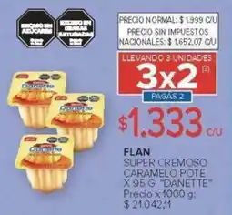 Carrefour Danette flan oferta