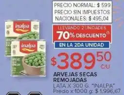 Carrefour Inalpa arvejas secas remojadas oferta