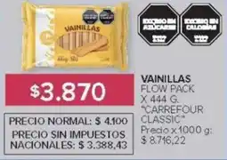 Carrefour Carrefour Classic vainillas oferta
