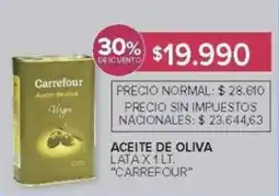 Carrefour Carrefour aceite de oliva oferta