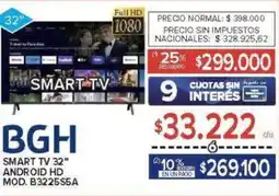 Carrefour Bgh smart tv 32" oferta