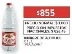 Carrefour Alcazar vinagre de alcohol oferta