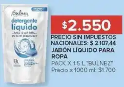 Carrefour Bulnez jabón líquido para ropa oferta