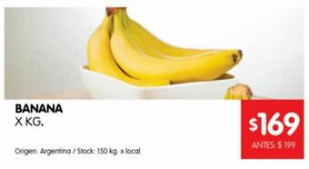 Disco Banana x kg oferta