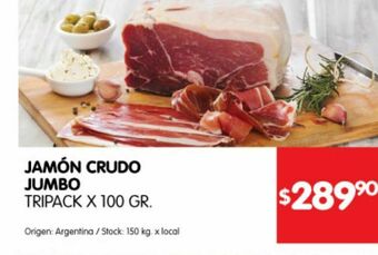 Disco Jamón crudo jumbo oferta