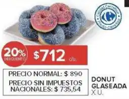 Carrefour Donut glaseada oferta
