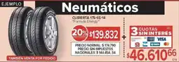 Carrefour Formula energy neumáticos cubierta 175-65-14 oferta