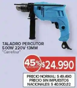 Carrefour Carrefour taladro percutor oferta