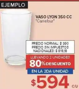 Carrefour Carrefour vaso lyon oferta