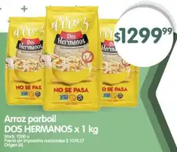 Supermercados Buenos Días Dos hermanos arroz parboil oferta