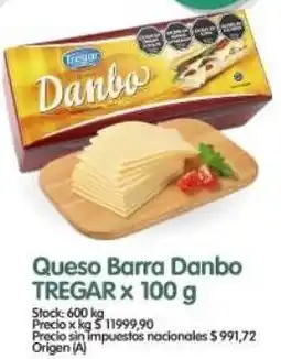 Supermercados Buenos Días Tregar queso barra danbo oferta