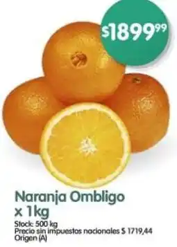 Supermercados Buenos Días Naranja ombligo oferta