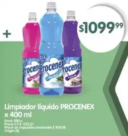 Supermercados Buenos Días Procenex limpiador líquido oferta