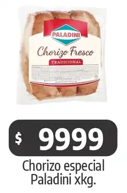 Autoservicio Capo Paladini chorizo especial oferta