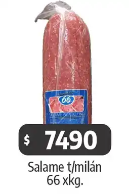 Autoservicio Capo 66 salame t/milán oferta