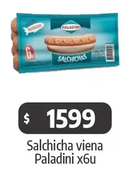 Autoservicio Capo Paladini salchicha viena oferta