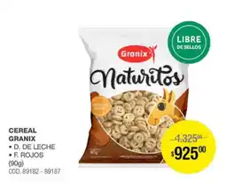 Atomo Conviene Granix naturitos cereal oferta