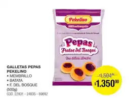 Atomo Conviene Pekelino galletas pepas oferta