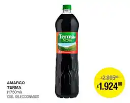 Atomo Conviene Terma amargo oferta