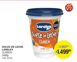 Atomo Conviene Loreley dulce de leche oferta