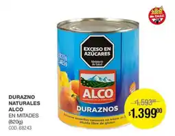Atomo Conviene Alco durazno naturales oferta