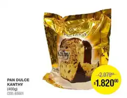 Atomo Conviene Kanthy pan dulce oferta