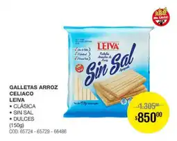 Atomo Conviene Leiva galletas arroz celiaco oferta