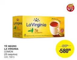 Atomo Conviene La virginia té negro oferta