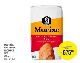 Atomo Conviene Morixe harina de trigo 000 oferta