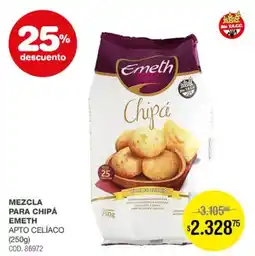 Atomo Conviene Emeth mezcla para chipá apto celíaco oferta