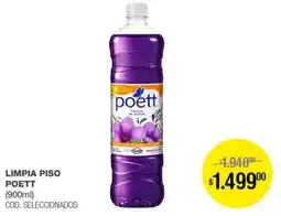 Atomo Conviene Poett limpia piso oferta